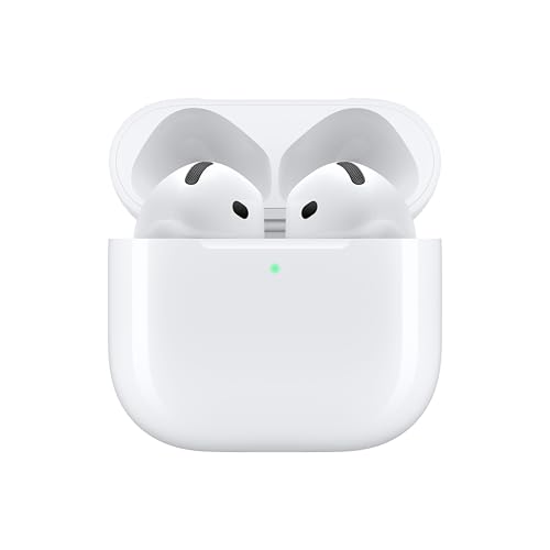 Apple AirPods 4th Generation Wireless Bluetooth Earbuds - In-Ear Headphones with Charging Case - Like New