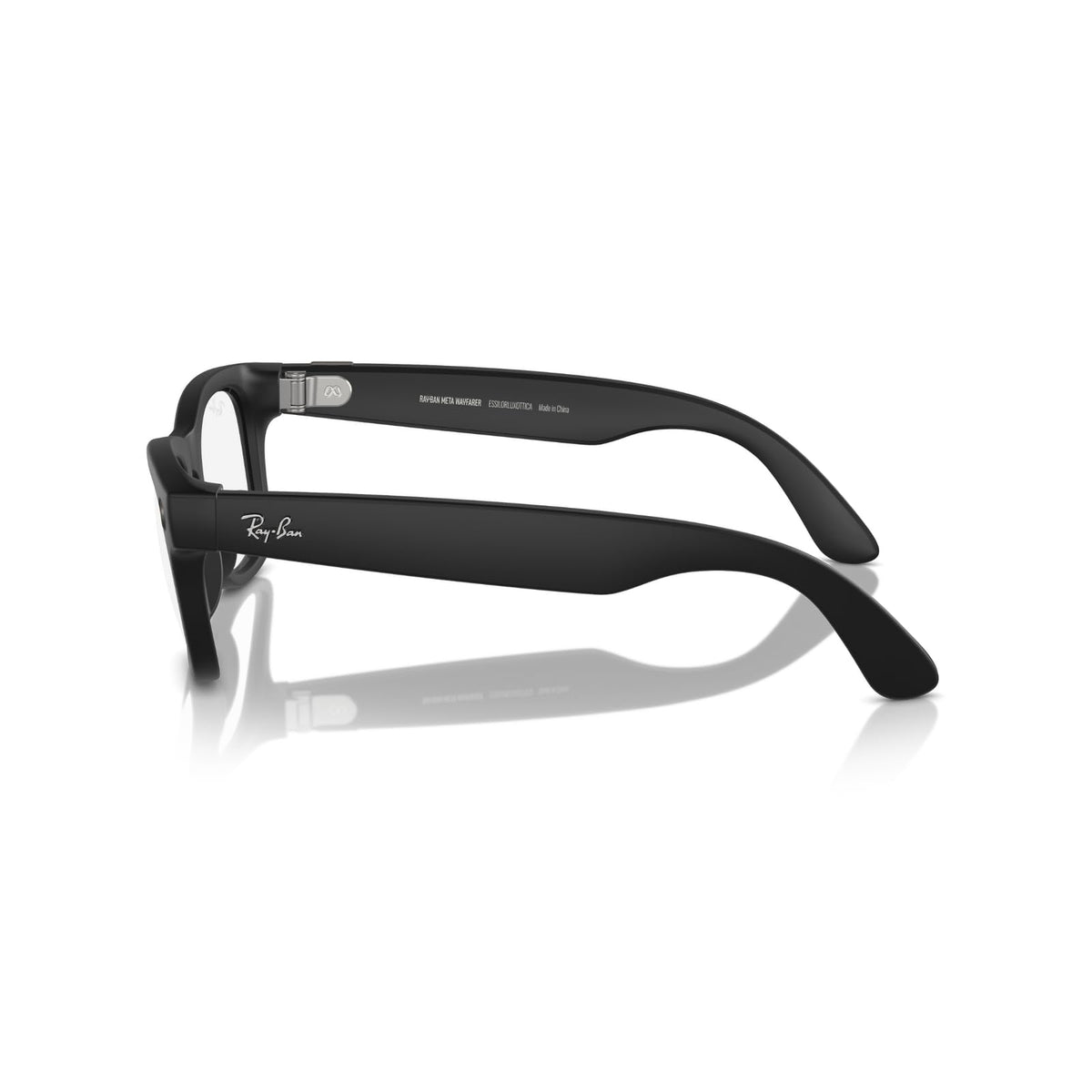 RayBan Meta Wayfarer Smart Glasses Matte Black Transit - Camera Audio Bluetooth AI - Like New