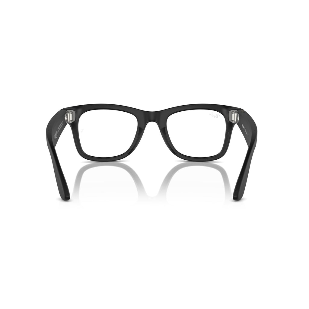 RayBan Meta Wayfarer Smart Glasses Matte Black Transit - Camera Audio Bluetooth AI - Like New