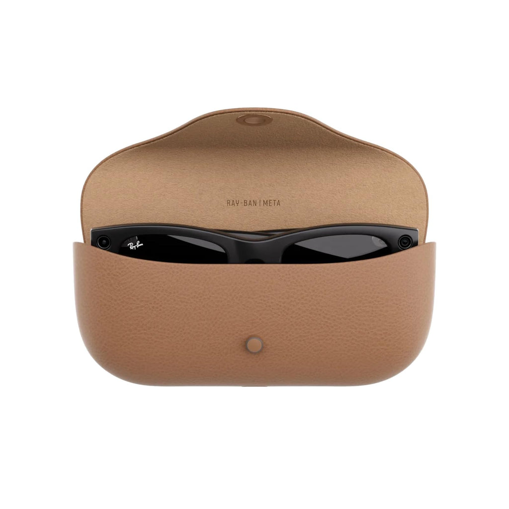 RayBan Meta Wayfarer Smart Glasses Matte Black Transit - Camera Audio Bluetooth AI - Like New