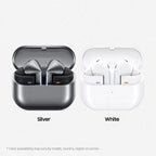 Samsung Galaxy Buds3 Pro Silver - Wireless Bluetooth Earbuds - Active Noise Cancelling Headphones - Like New