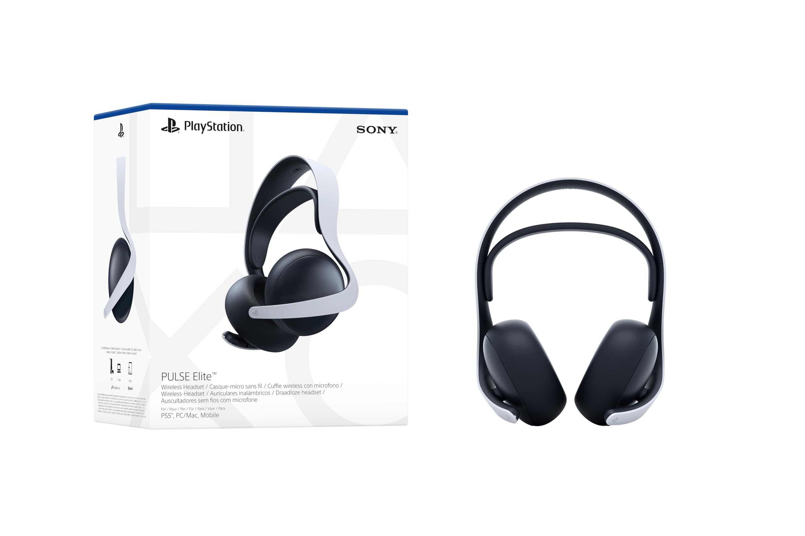 PlayStation PULSE Elite Wireless Headset - PS5 Gaming Headset - PlayStation 5 Audio Headphones - Immersive Sound - Like New