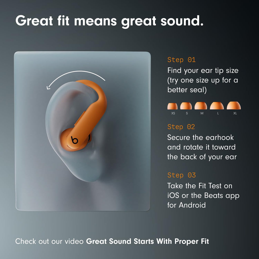 Beats Powerbeats Pro 2 Quick Sand Wireless Earbuds Headphones In-Ear - Like New