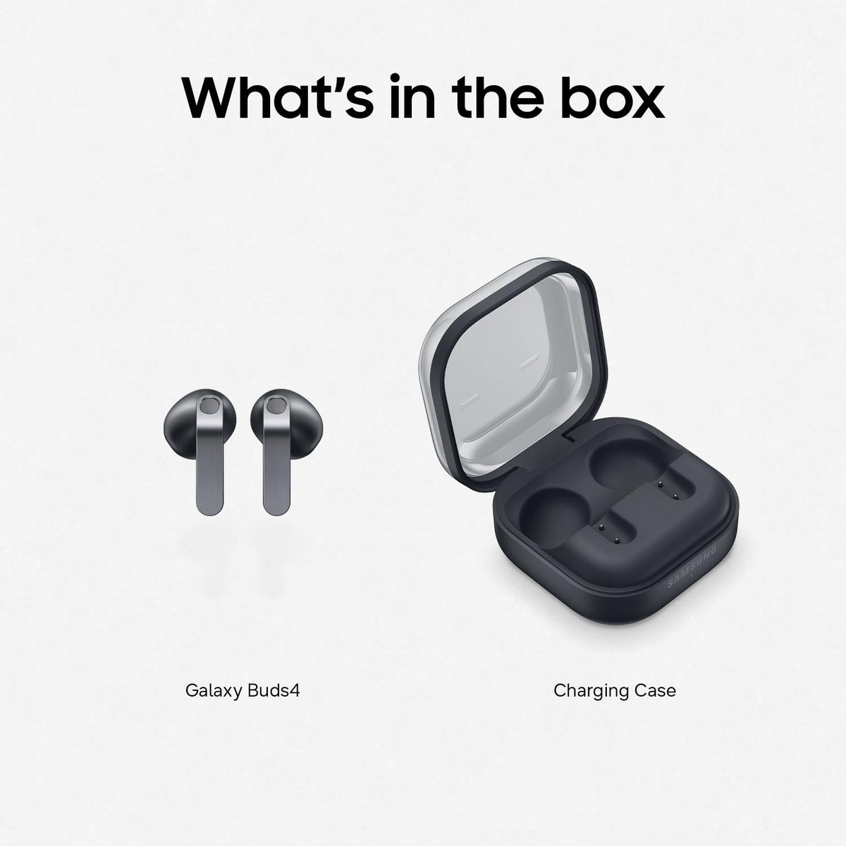 Samsung Buds4 - Wireless Bluetooth Earbuds - Black - Like New