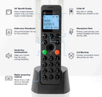 Motorola DOT211 Single Cordless DECT Phone - Home Office Landline Handset - Like New