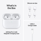 Apple AirPods Pro 2nd Gen with USB-C Charging Case - Wireless Earbuds Headphones - Like New