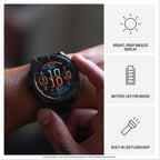 Garmin Fenix 8 Smartwatch Slate Grey 47mm GPS Multi-Sport Fitness Watch - Like New