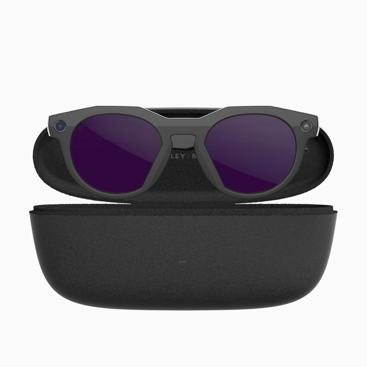 Oakley Meta Sunglasses - Black Frame - Transitions Amethyst Lenses - Photochromic Eyewear - Damaged Box