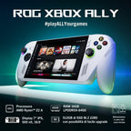 ASUS ROG Xbox Ally RC73YA, Gaming Console, 7" Glossy Touchscreen Display, 120Hz, AMD Ryzen Z2, RAM 16GB, 512GB SSD PCIE, Windows 11 Home, White - Like New