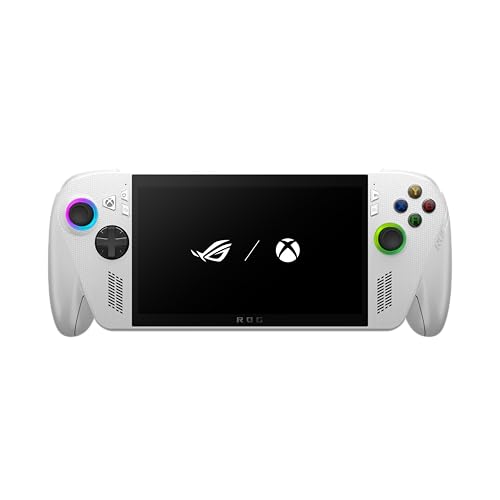 ASUS ROG Xbox Ally RC73YA, Gaming Console, 7" Glossy Touchscreen Display, 120Hz, AMD Ryzen Z2, RAM 16GB, 512GB SSD PCIE, Windows 11 Home, White - Like New