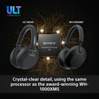 Sony Ultimate Overhead Headphones - Wired Audio Headset - Hi-Res Sound Quality - Like New