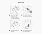 Joseph Joseph CleanTech Wall-Mounted Long Handle Broom Sweeper - Soft Bristle Floor Brush with Dust-Shield Storage & Comb - Very Good