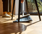 Joseph Joseph CleanTech Wall-Mounted Long Handle Broom Sweeper - Soft Bristle Floor Brush with Dust-Shield Storage & Comb - Very Good