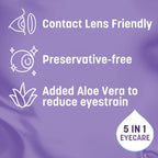 TheraTears Dry or Tired Eye Drops 50+ - Restores & Hydrates Mature Eyes - Contact Lens Friendly - 10ml - Damaged Box - BBE 08/2026