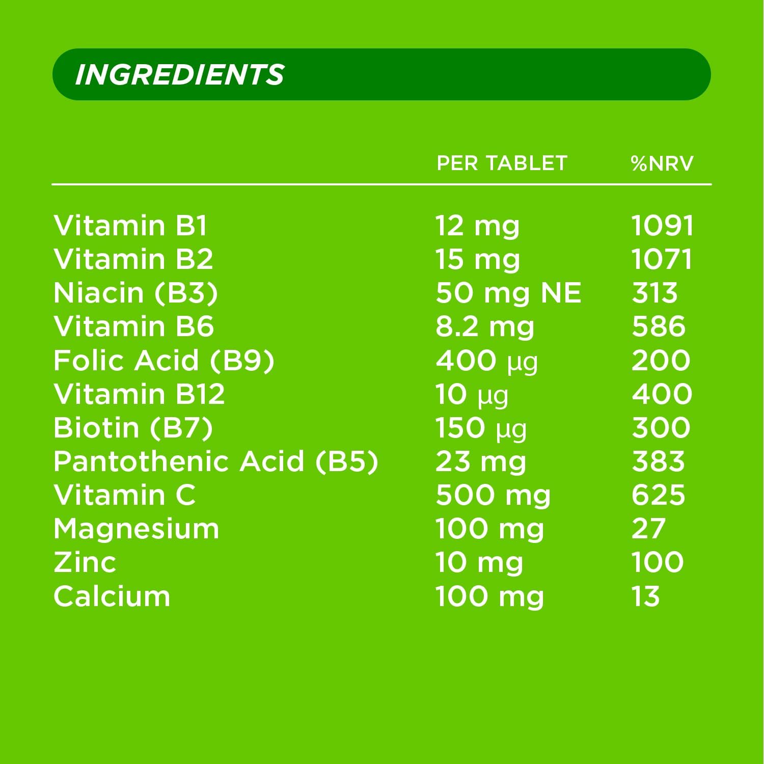 Berocca Vitamin C Effervescent Tablets - Orange Flavour - Magnesium, B12, B Complex - 45 Tablets - Damaged Box - BBE 12/2027