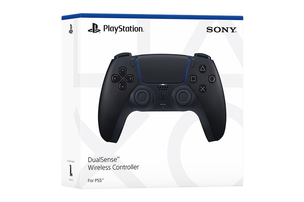 Sony PlayStation 5 DualSense Wireless Controller - Midnight Black PS5 Gamepad - Like New