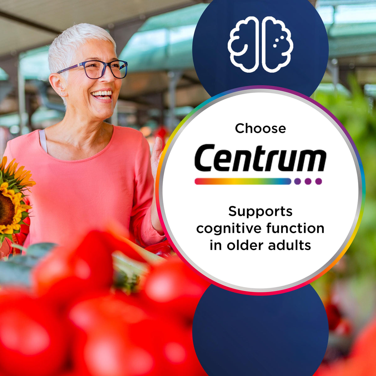 Centrum Advance 50+ Multivitamin & Mineral Tablets - Adults Over 50 - Vitamin D C Zinc - 180 Tablets - Damaged Box - BBE 12/2027