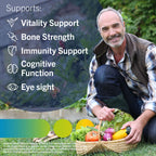 Centrum Advance 50+ Multivitamin & Mineral Tablets - Adults Over 50 - Vitamin D C Zinc - 180 Tablets - Damaged Box - BBE 12/2027