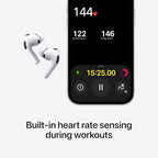 Apple AirPods Pro 3rd Gen Wireless Earbuds - Active Noise Cancellation Headphones - Like New