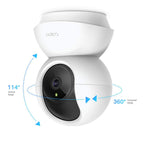 TP-Link Tapo C200 Pan Tilt Home Security Camera - 1080p HD WiFi Indoor IP Cam - Night Vision Two-Way Audio - New