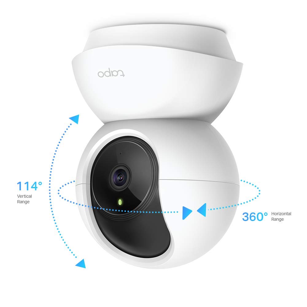 TP-Link Tapo C200 Pan Tilt Home Security Camera - 1080p HD WiFi Indoor IP Cam - Night Vision Two-Way Audio - New