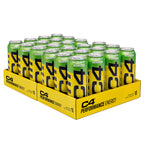 C4 Performance Energy Drink Frozen Bombsicle 500ml - 12 Pack - Sugar Free - 160mg Caffeine - Low Calorie Fizzy Drink - New - BBE 08/2026