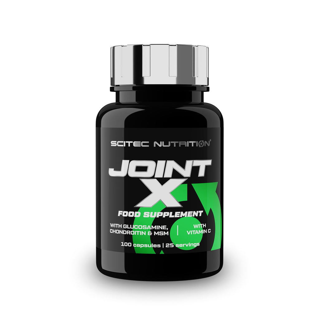 Scitec Nutrition Joint-X Food Supplement Capsules - Glucosamine, Chondroitin, MSM, Vitamin C - 100 Caps - New - BBE 09/2028