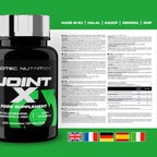 Scitec Nutrition Joint-X Food Supplement Capsules - Glucosamine, Chondroitin, MSM, Vitamin C - 100 Caps - New - BBE 09/2028