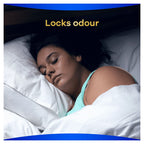 Always Ultra Sanitary Towels Secure Night Extra Size 5 - 18 x 4 Pack - 72 Pads Total - Absorbent Sanitary Pads - New