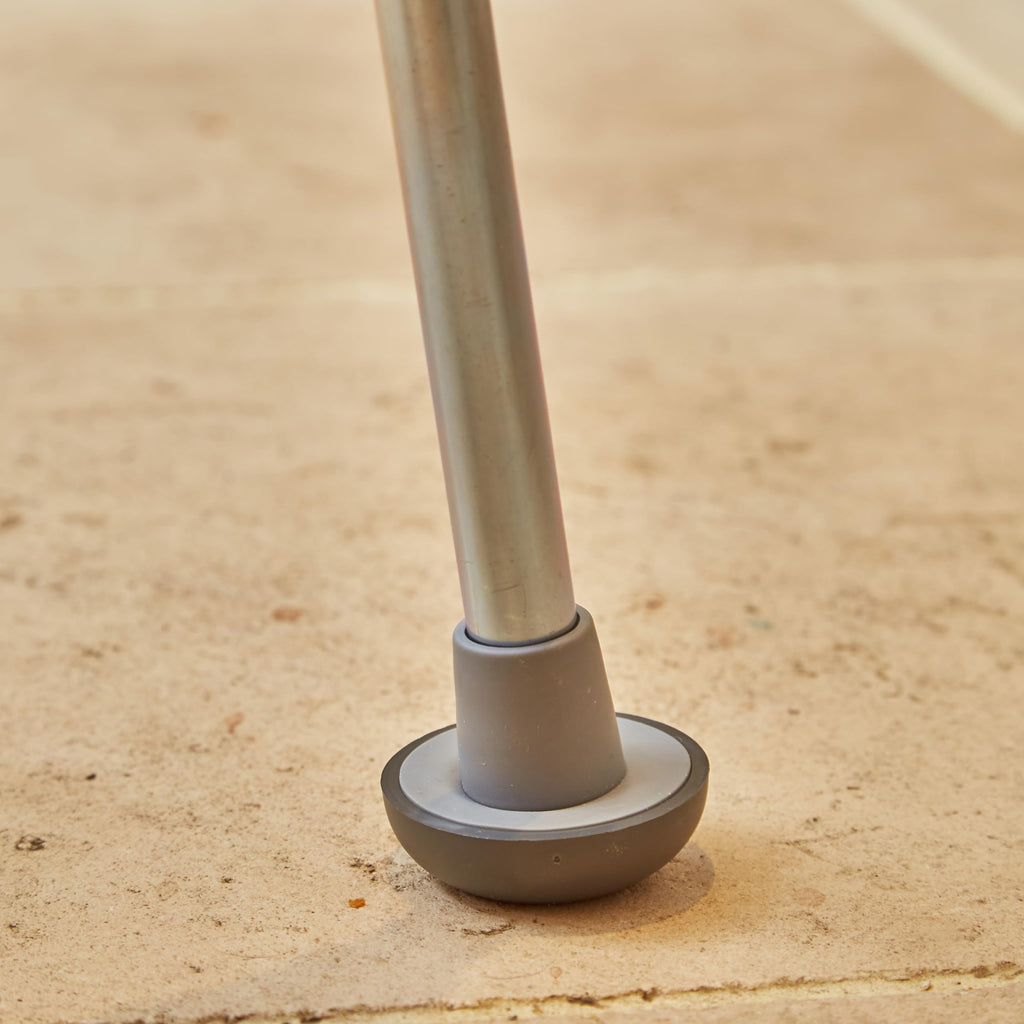 NRS Healthcare Duo Height Adjustable Walking Trolley - P23129 - Mobility Aid - Pebble Grey - Very Good