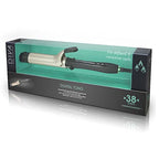 Diva Pro Styling Digital Tong - 38mm Ceramic Barrel - Macadamia Argan Oil Keratin Infused - PRO313 Curling Iron Wand - Like New