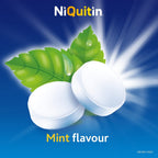 NiQuitin Mint Nicotine Lozenges 4mg - Stop Smoking Aid - 72 Count Quit Smoking Tablets - New - BBE 12/2026