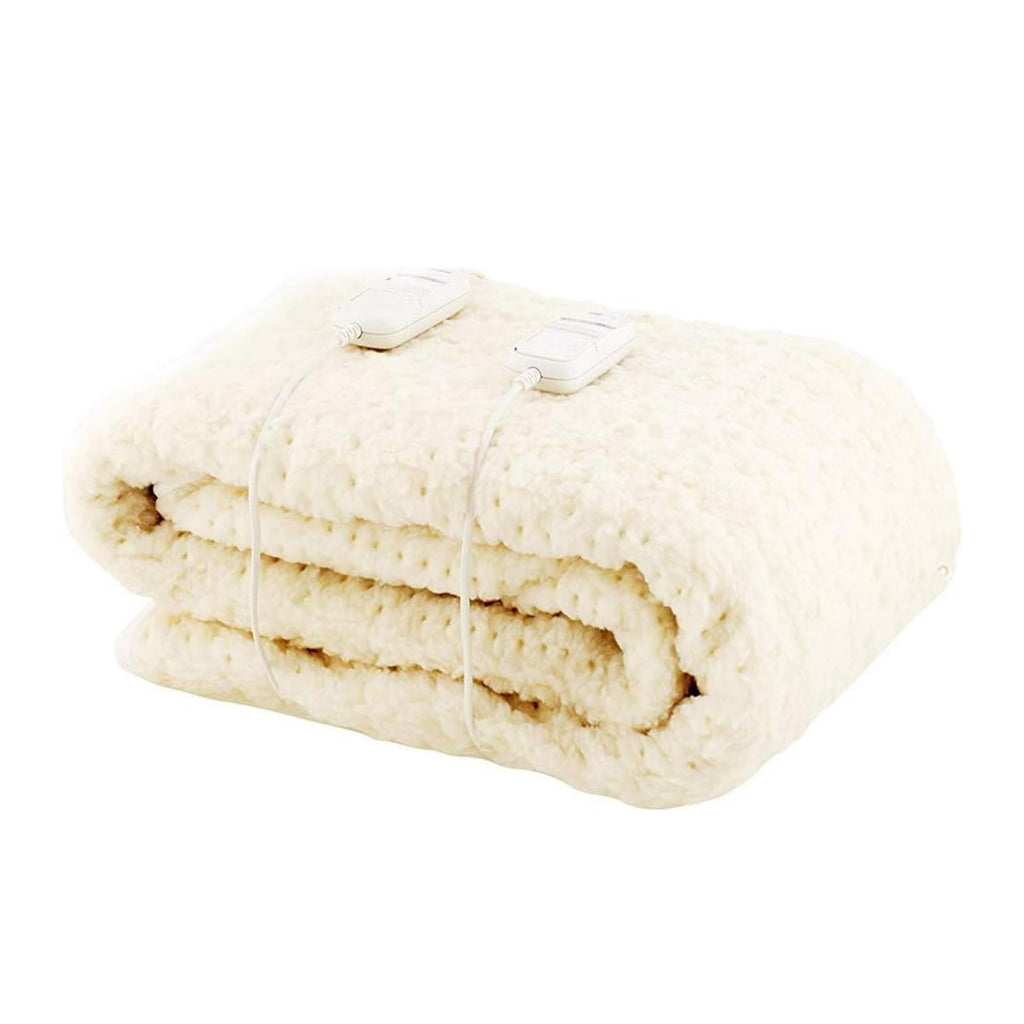 Beurer Monogram Komfort Heated Mattress Cover - Dual Control - Super King 180x200cm - 6 Heat Settings - Fitted Electric Blanket - Damaged Box