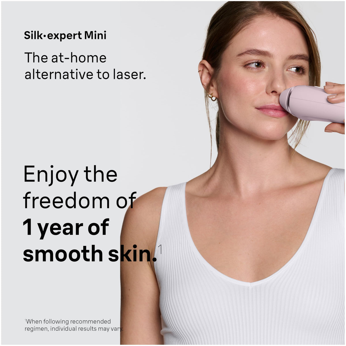 Braun Silk-Expert Mini PL1112 IPL Hair Removal Device - At Home Permanent Hair Reduction for Women, Face & Body - Damaged Box