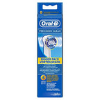 Braun Oral B Precision Clean Electric Toothbrush Heads - Pack of 4 Refills Replacement Brush Heads - New