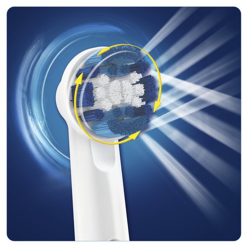 Braun Oral B Precision Clean Electric Toothbrush Heads - Pack of 4 Refills Replacement Brush Heads - New