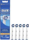 Braun Oral-B Precision Clean Electric Toothbrush Heads - 5 Pack - Compatible Rotary Brush Refills - New