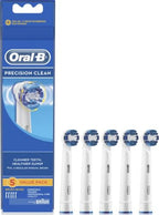 Braun Oral-B Precision Clean Electric Toothbrush Heads - 5 Pack - Compatible Rotary Brush Refills - New
