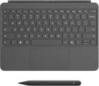 Microsoft Surface Pro Keyboard with Slim Pen - 12-inch - Copilot + Compatible - Slate - New