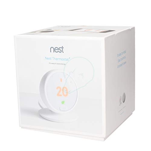 Nest Thermostat E - Smart Home Heating Control - Programmable Wi-Fi Thermostat - Google Nest - UK Model - New