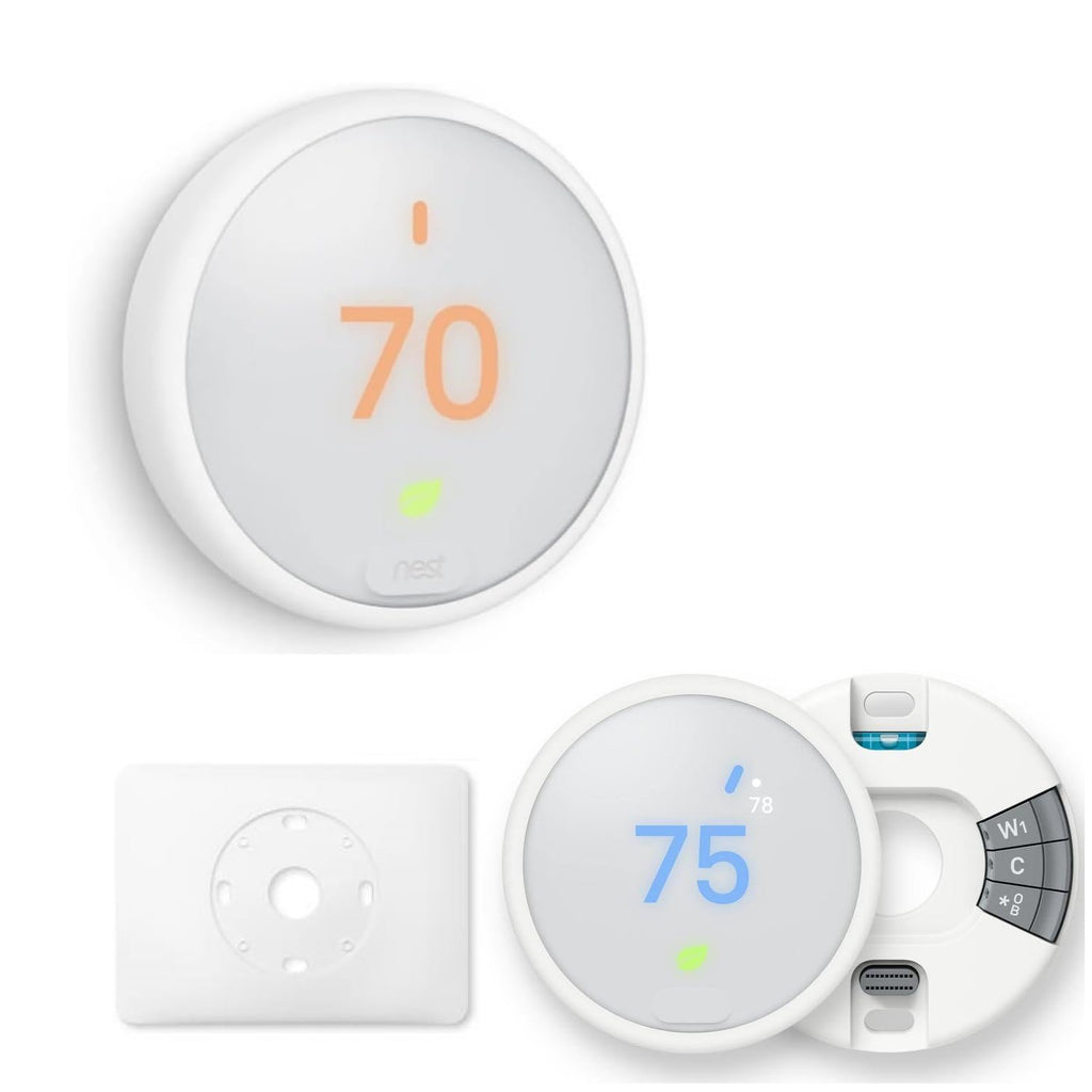 Nest Thermostat E - Smart Home Heating Control - Programmable Wi-Fi Thermostat - Google Nest - UK Model - New