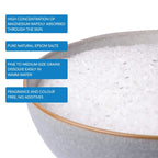 The Intelligent Health Pure Epsom Salts 10kg - Magnesium Sulphate Bath Soak - Fine Grain Vegan Friendly - New