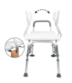 PEPE Mobility Bath Transfer Bench - Shower Seat for Elderly & Disabled - White - Bathroom Aid - Damaged Box