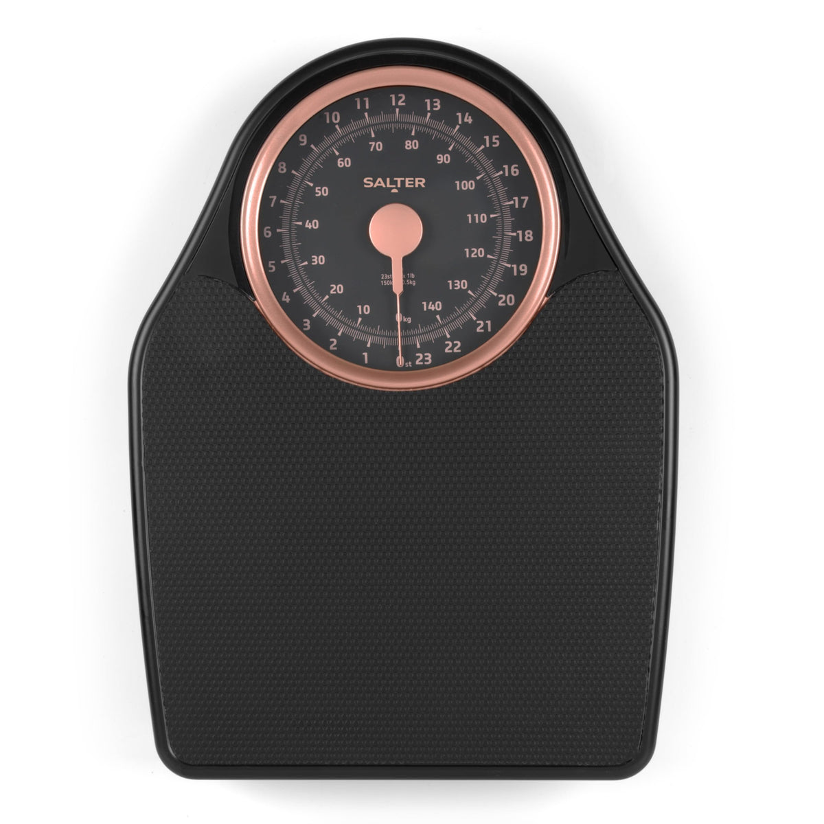 Salter Doctor Style Mechanical Bathroom Scale - Easy Read Dial - 150kg Capacity - Bathroom Weighing Scales - Damaged Box