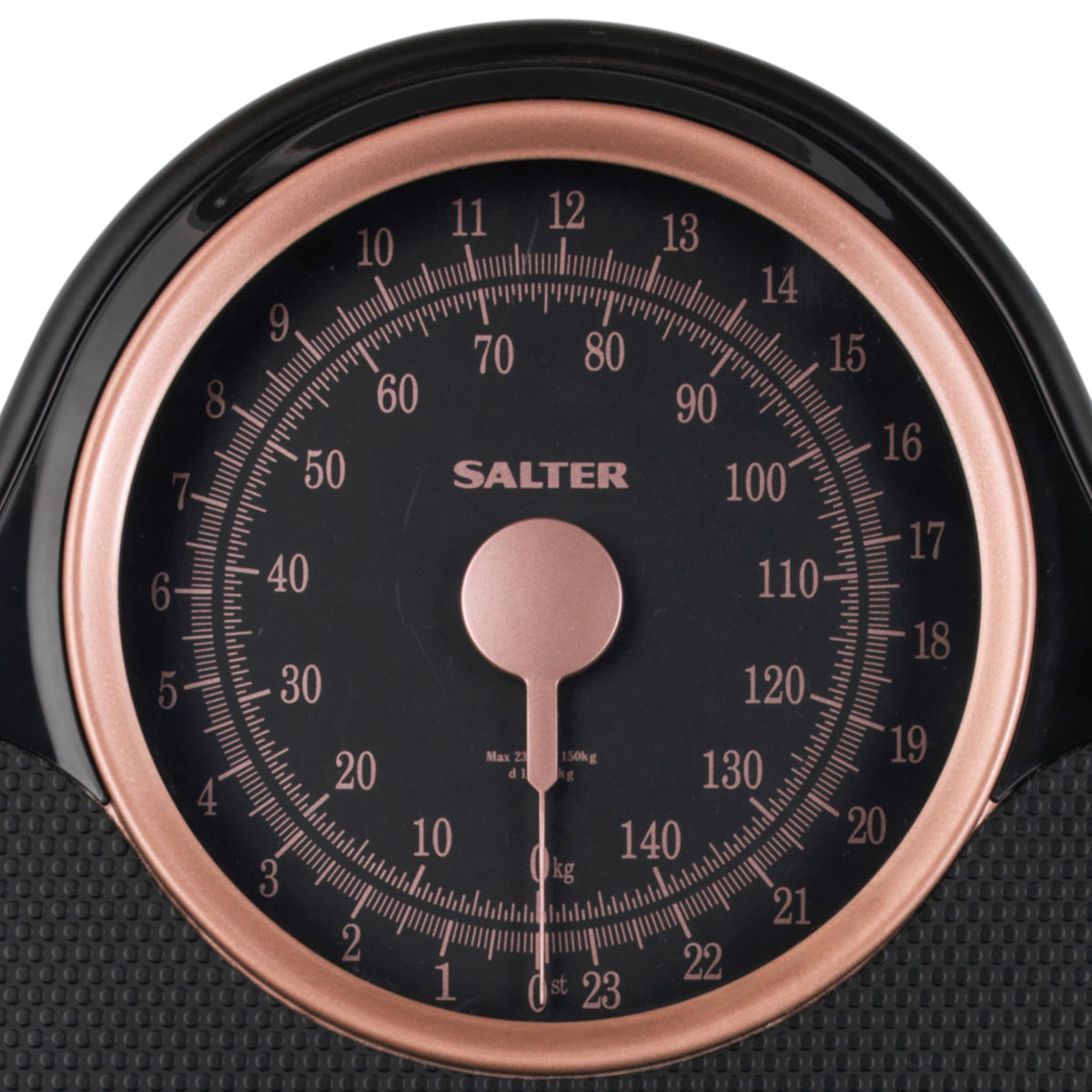 Salter Doctor Style Mechanical Bathroom Scale - Easy Read Dial - 150kg Capacity - Bathroom Weighing Scales - Damaged Box