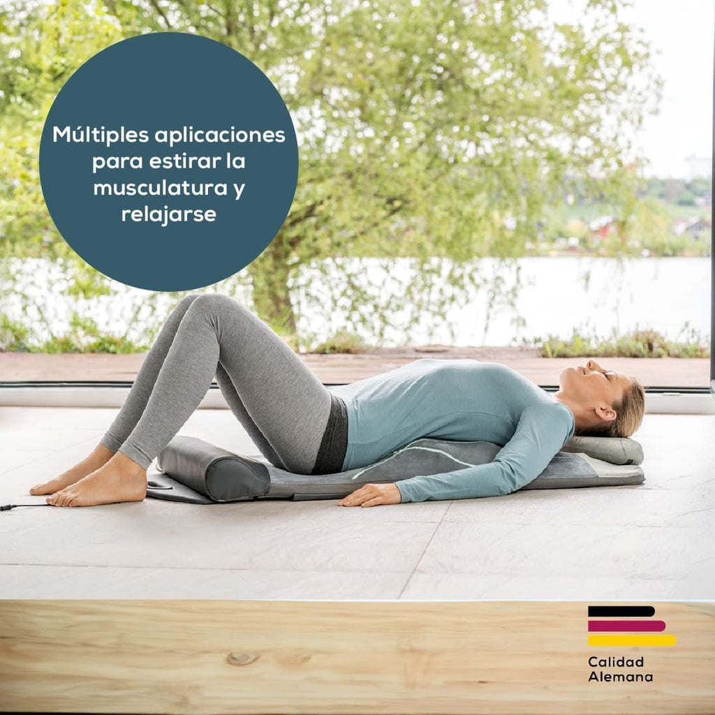 Beurer MG280 Yoga & Stretching Mat - 7 Air Chambers, Vibration Massage, Heat Function, Body Positioning - Very Good