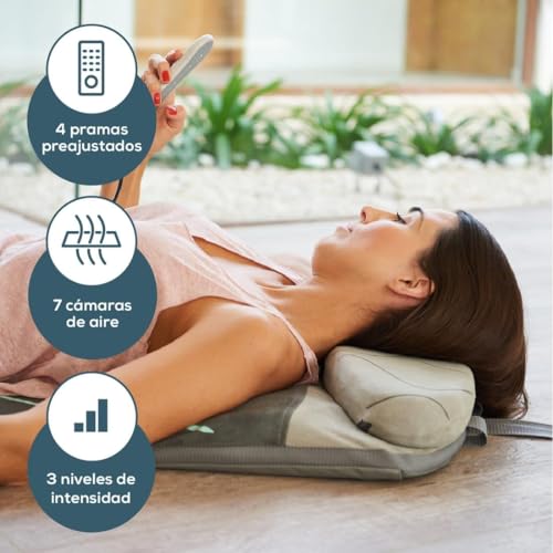 Beurer MG280 Yoga & Stretching Mat - 7 Air Chambers, Vibration Massage, Heat Function, Body Positioning - Very Good