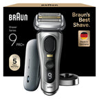 Braun Series 9 PRO Electric Shaver for Men - Made in Germany - Silver Electric Razor Wet Dry Cordless Rechargeable - Like New