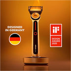 Gillette Labs Heated Razor - FlexDisc Technology - 1 Blade Refill - 100% Waterproof - 2 Pin UK Plug - Damaged Box