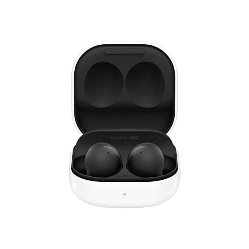 Samsung Galaxy Buds2 Wireless Headphones - Black Bluetooth Earbuds - Noise Cancelling In-Ear Headset - Damaged Box